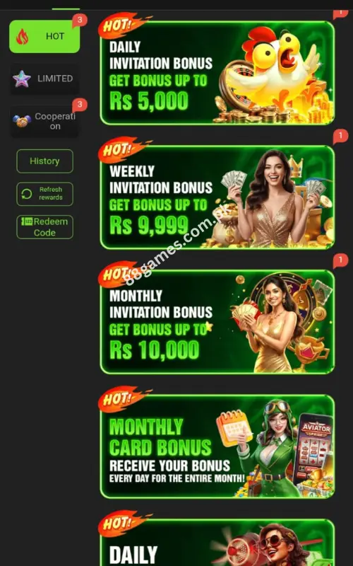 Bet877 Game Offers